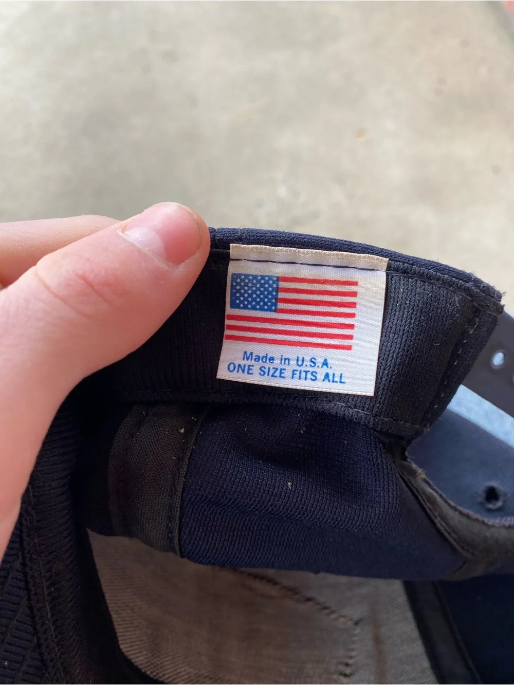 90s Navy US Air Force Snapback Cap - Picture 6 of 7